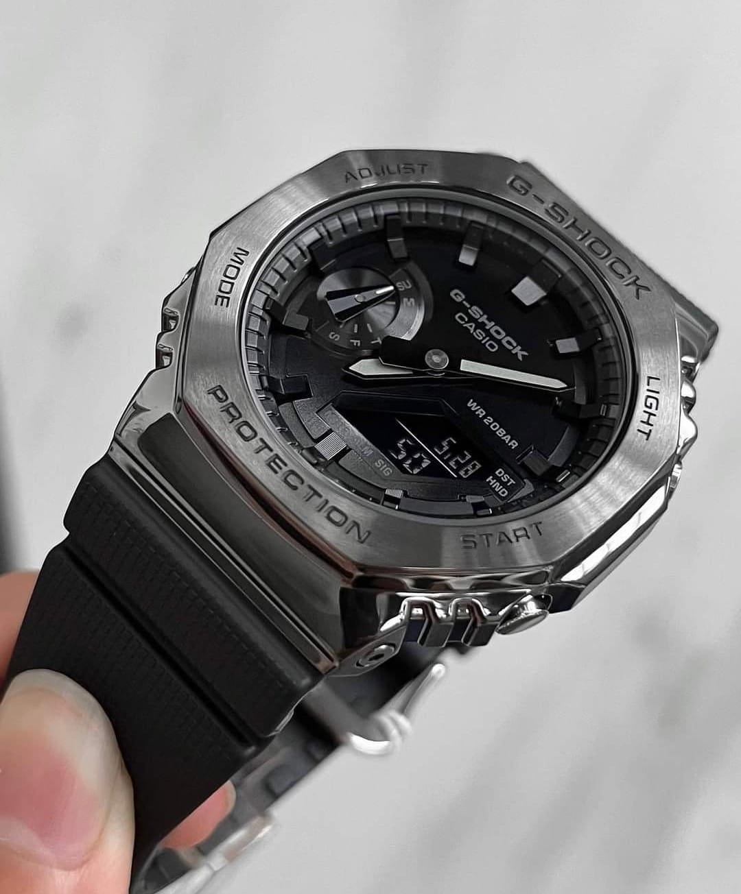G-Shock GM-2100BB Full Black Colour Generic