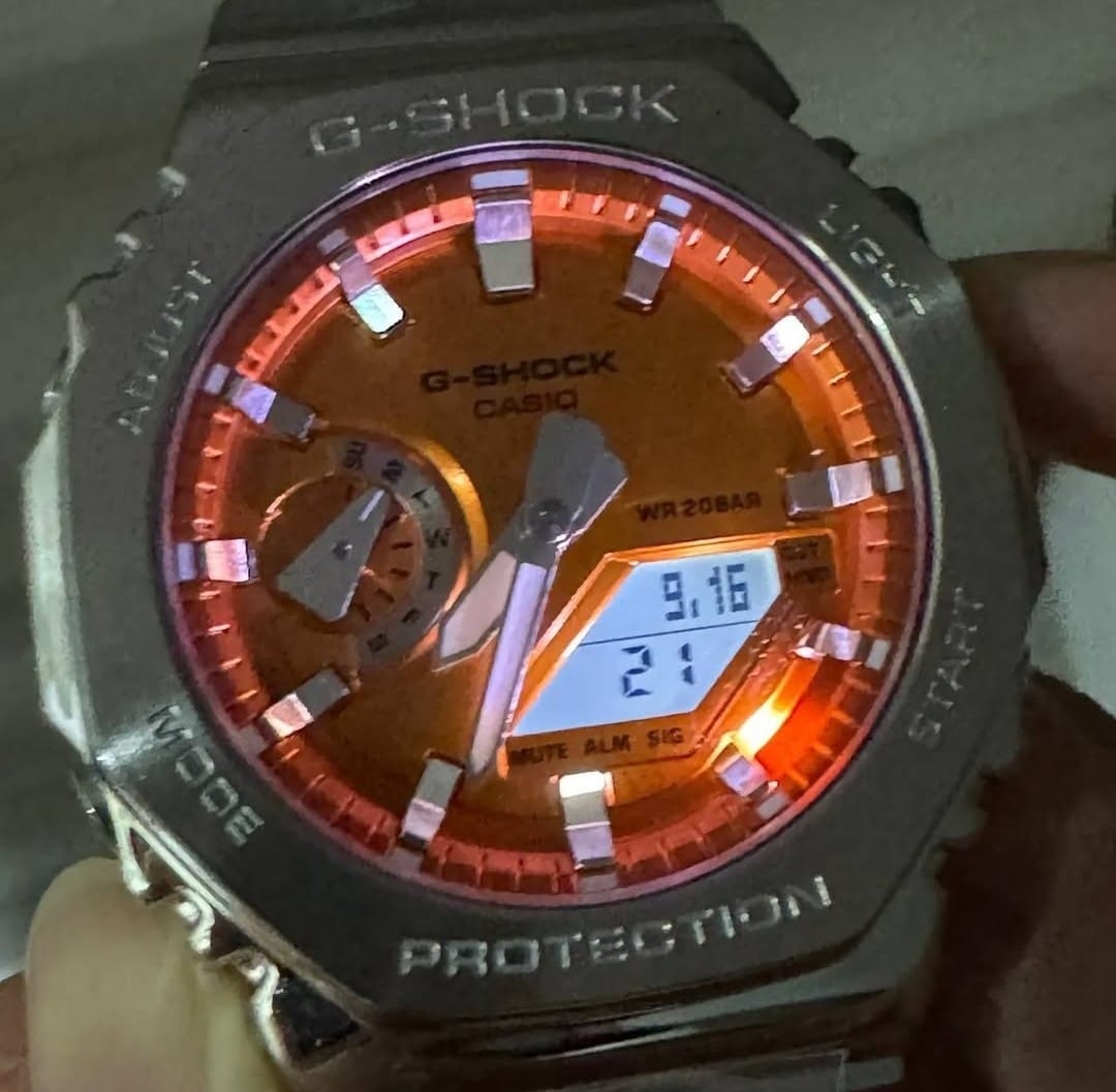 G-Shock GM-2110D Metal Stainless Steel Generic Watch
