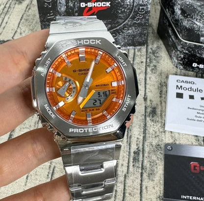 G-Shock GM-2110D Metal Stainless Steel Generic Watch