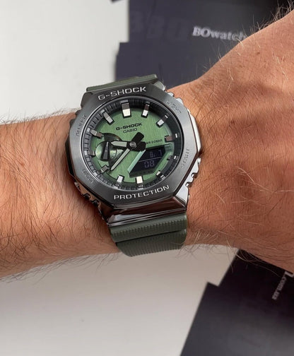 G-Shock GM-2100B Green Dial Green Strap Generic Watc