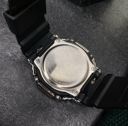 Shock GBM-2100A Green Dial Black Silicon Strap Generic watch