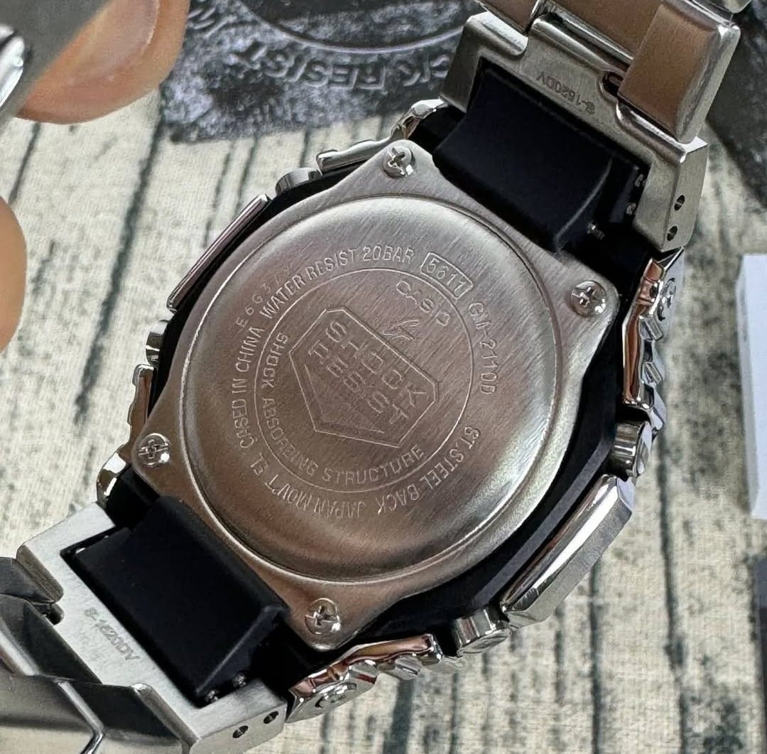 G-Shock GM-2110D Metal Stainless Steel Generic Watch