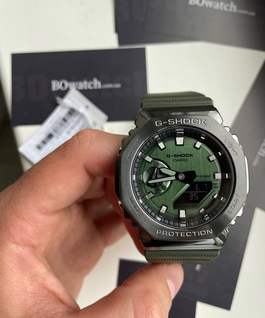 G-Shock GM-2100B Green Dial Green Strap Generic Watc